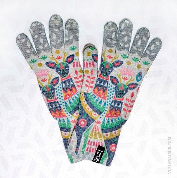 GUANTES HUEMUL GEOMETRICO (TOUCH)
