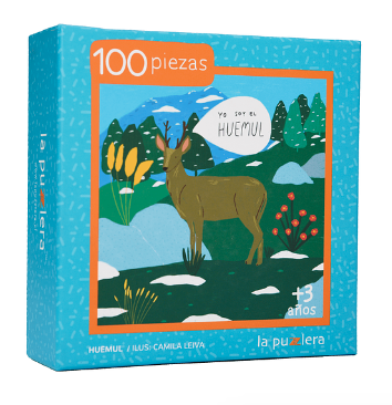 PUZZLE HUEMUL (100 PIEZAS)