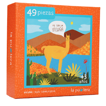 PUZZLE VICUÑA (49 PIEZAS)