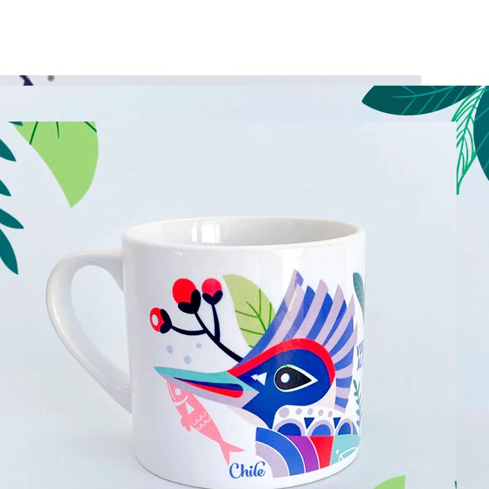 TAZON MINI FAUNA GEOMETRICA (MARTIN PESCADOR)