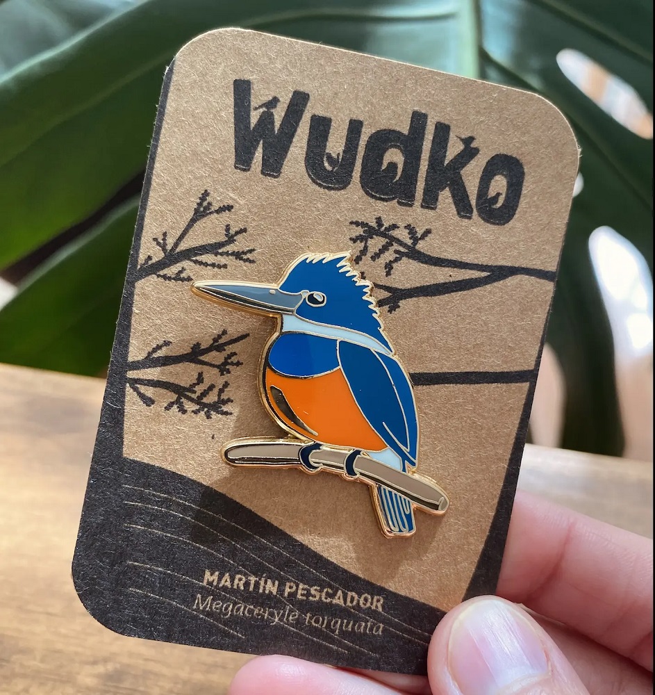 PRENDEDOR MARTIN PESCADOR (METALICO)