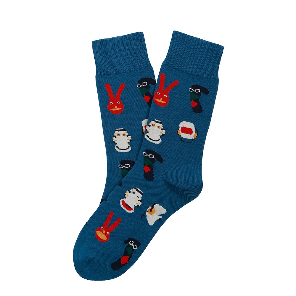 CALCETINES PERSONAJES 31 MINUTOS (AZUL)