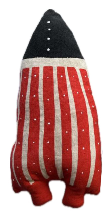 MUÑECO TANU ROJO (18 CMS)