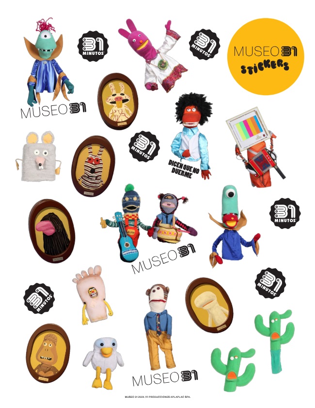 SET STICKERS 31 MINUTOS