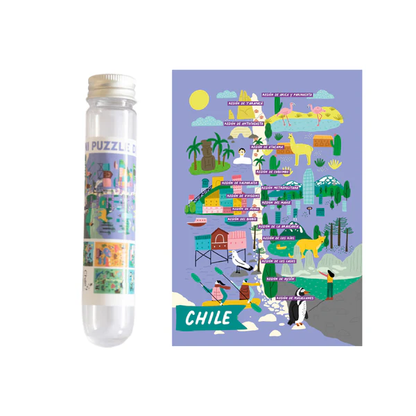 MINI PUZZLE REGIONES DE CHILE 150 PIEZAS