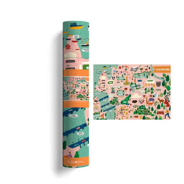 MAPA ILUSTRADO CONCEPCION