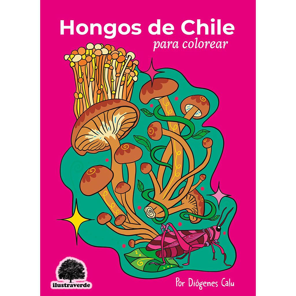 HONGOS DE CHILE PARA COLOREAR