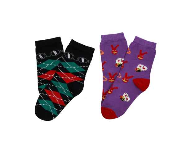 BIPACK CALCETINES 31 MINUTOS CALCETIN CON ROMBOS + BODOQUE (30/33)