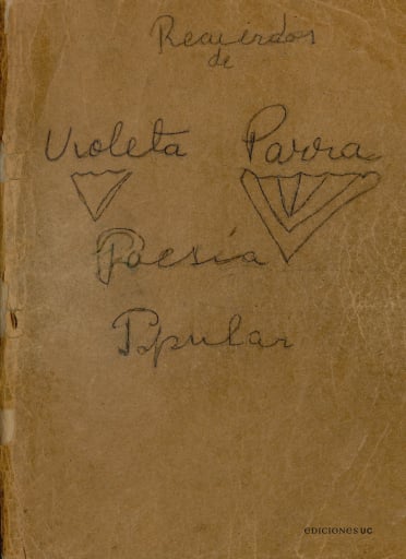 RECUERDOS DE VIOLETA PARRA. POESIA POPULAR
