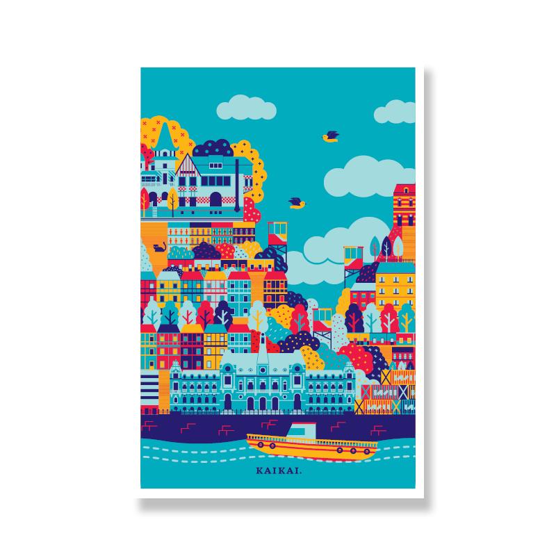 POSTAL PASEOS URBANOS (ASCENSORES)