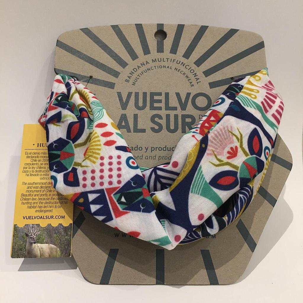 BANDANA FAUNA GEOMETRICA (HUEMUL)