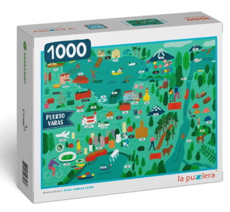 PUZZLE PUERTO VARAS (1000 PIEZAS)