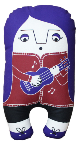 MUÑECO MINI VIOLETA (11cm)