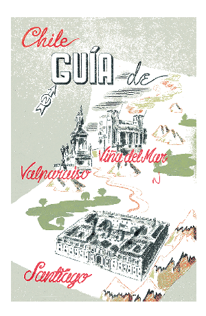 POSTAL NOSTALGIA NACIONAL PORTADA CHILE GUIA DE VIÑA DEL MAR