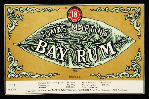 IMAN TOMAS MARTIN'S BAY RUM