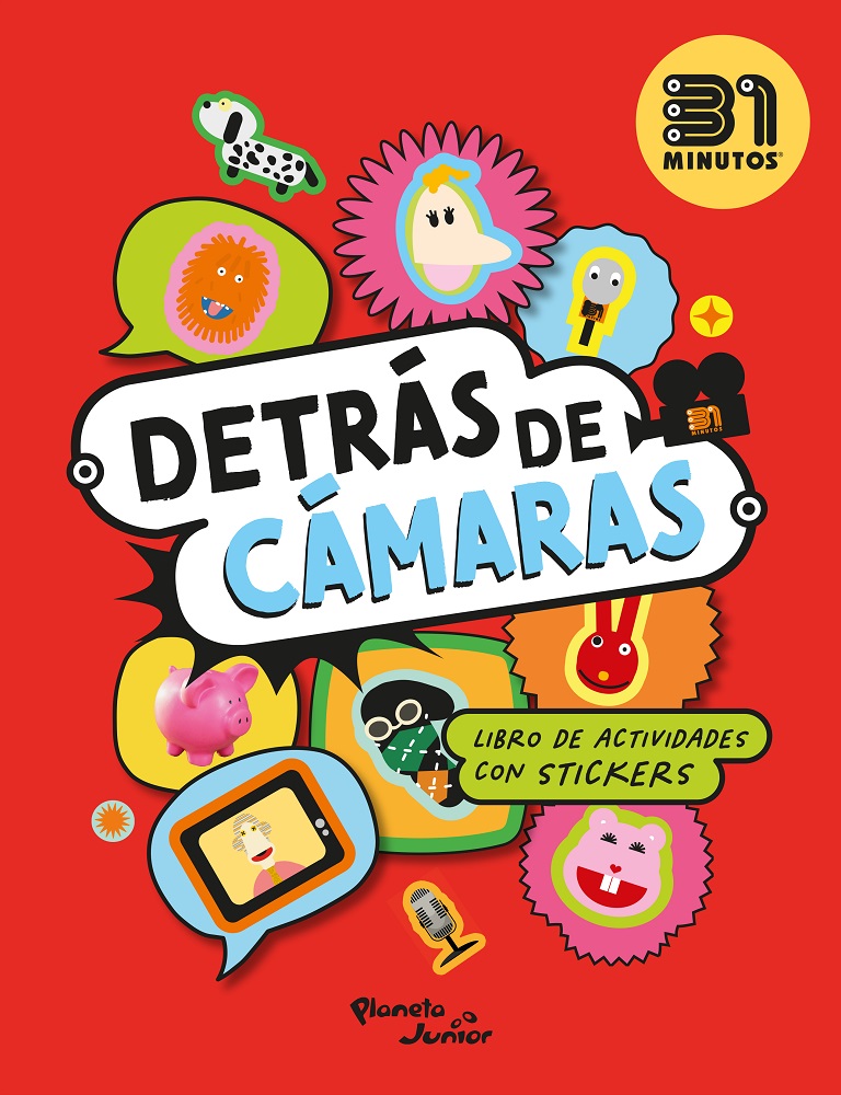DETRAS DE CAMARAS (STICKERS)
