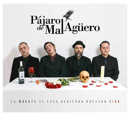 LA MUERTE SE ESTA BEBIENDO NUESTRO VINO (LP - VINILO ROJO)
