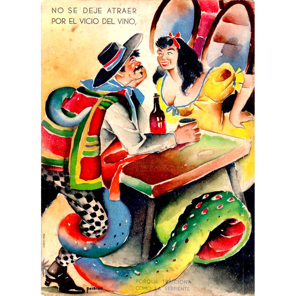 POSTAL NO SE DEJE ATRAER (COLECCION NOSTALGIA NACIONAL)