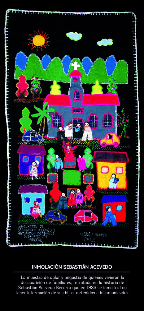 TARJETON INMOLACION SEBASTIAN ACEVEDO (COLECCION ARPILLERAS)