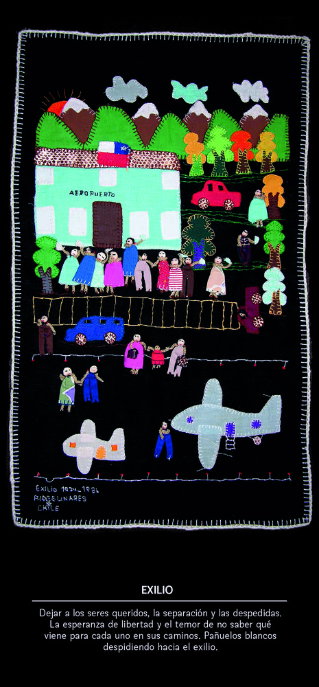 TARJETON EXILIO (COLECCION ARPILLERAS)