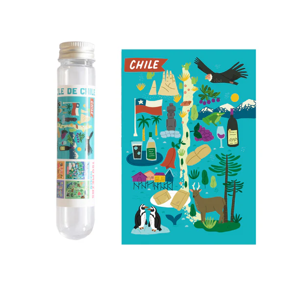 MINI PUZZLE CHILE 150 PIEZAS