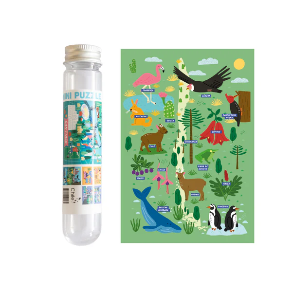 MINI PUZZLE FLORA Y FAUNA 150 PIEZAS