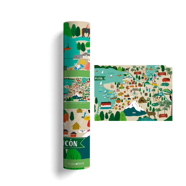 MAPA ILUSTRADO PUCON