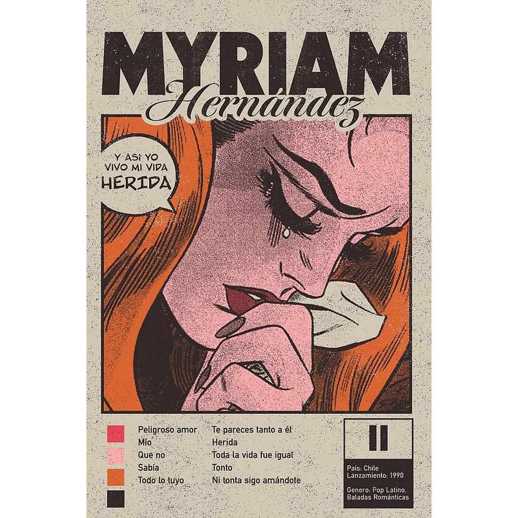 POSTAL DISCOS MYRIAM HERNANDEZ II