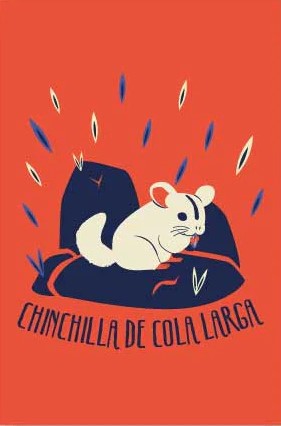 POSTAL CHINCHILLA DE COLA LARGA