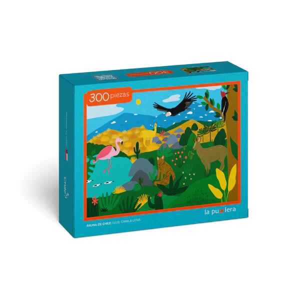 PUZZLE FAUNA DE CHILE 300 PIEZAS