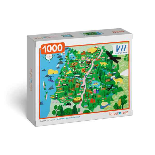 PUZZLE REGION DEL MAULE (1000 PIEZAS)