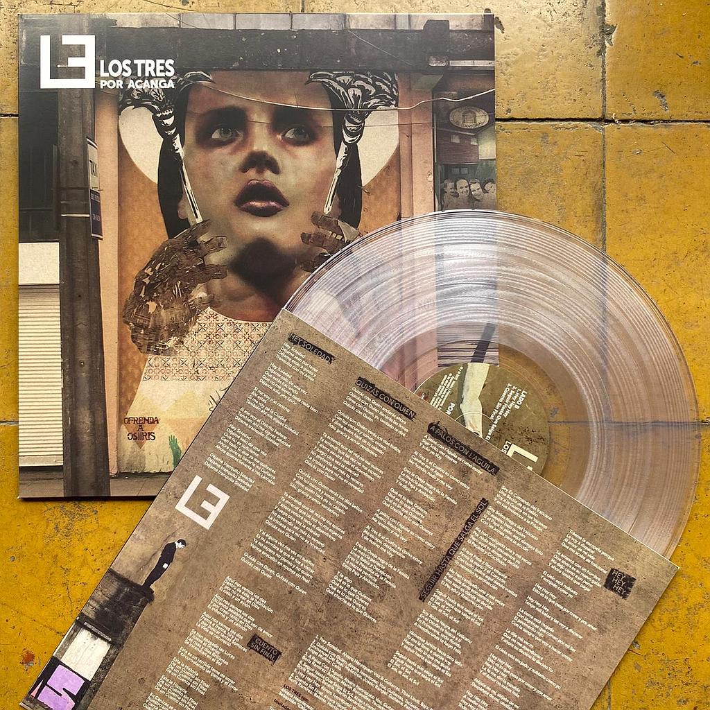 POR ACANGA (LP TRANSPARENTE)