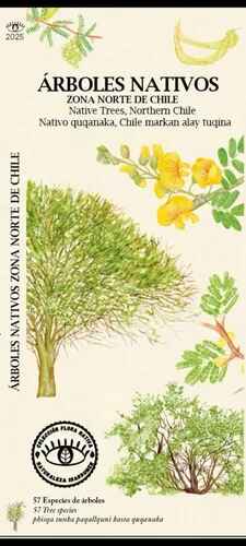 ARBOLES NATIVOS ZONA NORTE DE CHILE (DESPLEGABLE)