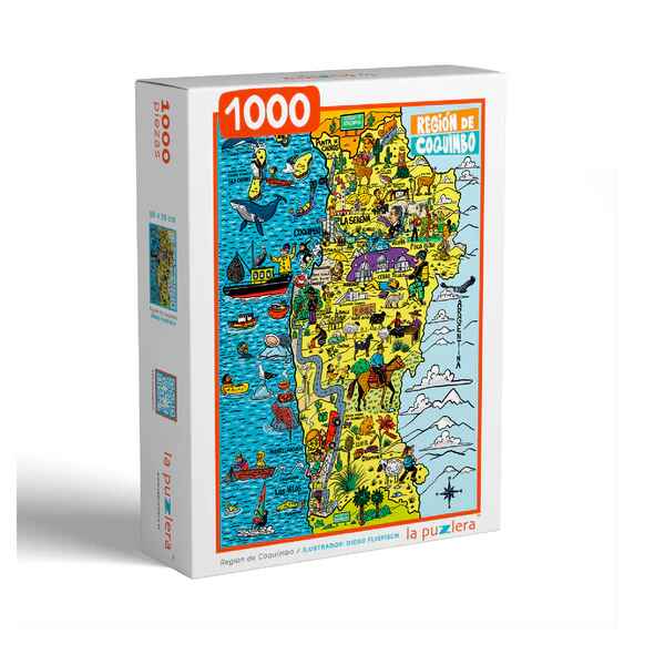 PUZZLE REGION DE COQUIMBO (1000 PIEZAS)