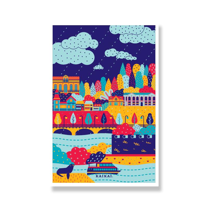 POSTAL PASEOS URBANOS (CATAMARANES)