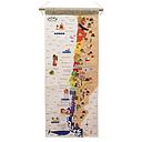 MAPA CHILE VERTICAL TELA ARPILLERA