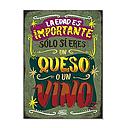 CARTEL GRANDE LA EDAD ES IMPORTANTE (35 x 25)