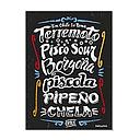 CARTEL GRANDE EN CHILE SE TOMA (35 x 25)